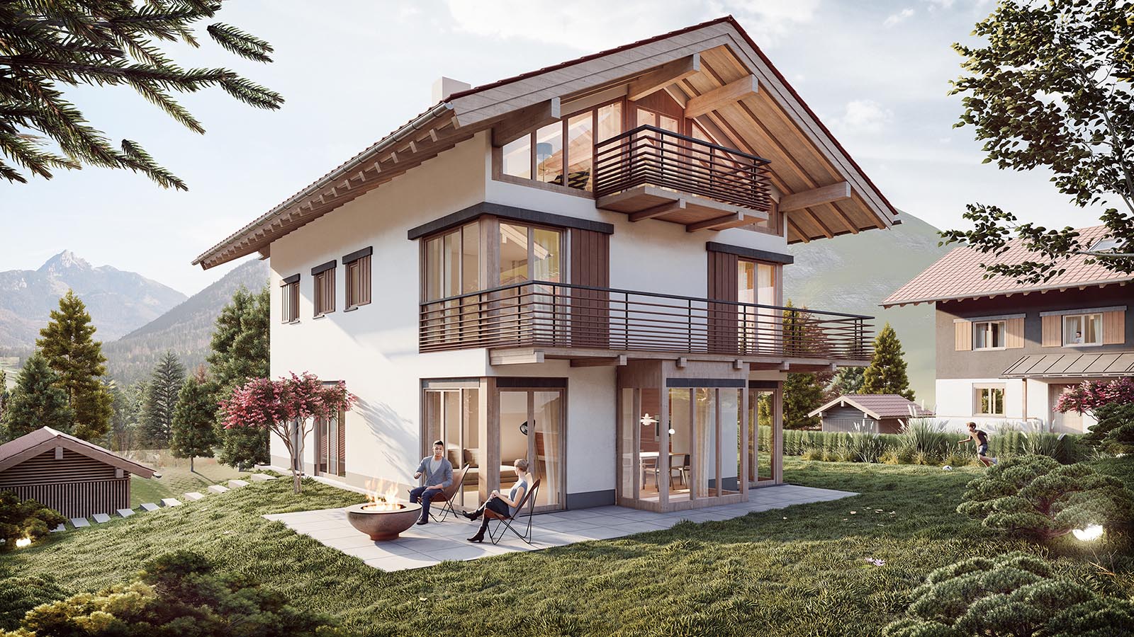 Exklusive Landhausvilla in Schliersee-Neuhaus. Wendelsteinblick-Das Quartier.